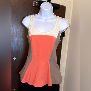 Colorblock Sleeveless Shirt / Dress